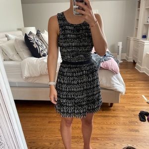 Anthropologie Postage Stamp Sleeveless Midi Dress